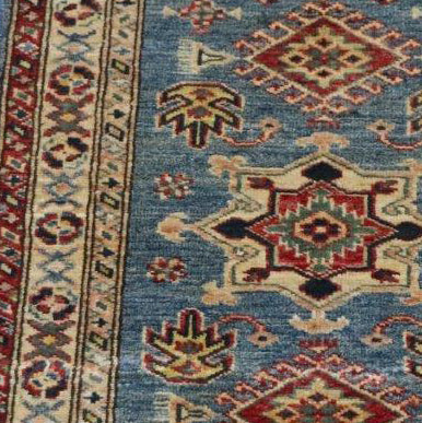 Handmade Afghan Kazak rug - ENR307896