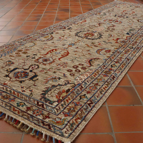 Handmade Afghan Samarkand runner - WS307929
