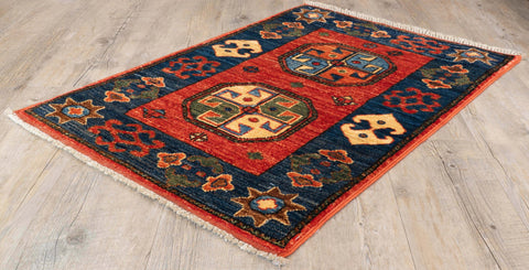Handmade Afghan Ersari rug - 307955