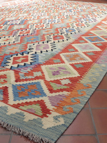 Handmade Afghan Kilim - WS307993