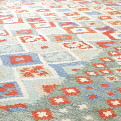 Handmade Afghan Kilim - WS308110