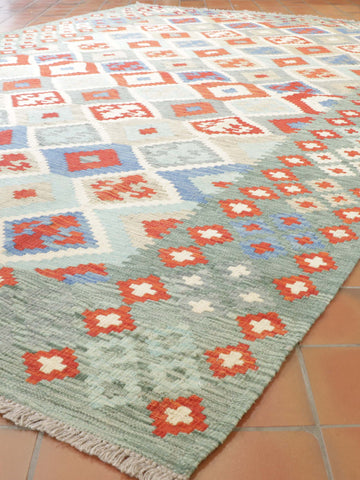 Handmade Afghan Kilim - WS308110