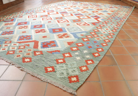Handmade Afghan Kilim - WS308110
