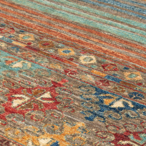 Handmade fine Afghan Samarkand rug - 308285