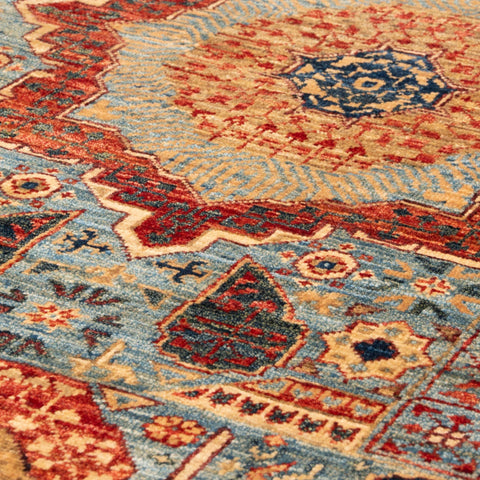 Handmade Afghan Choeb Rang short runner - 308346