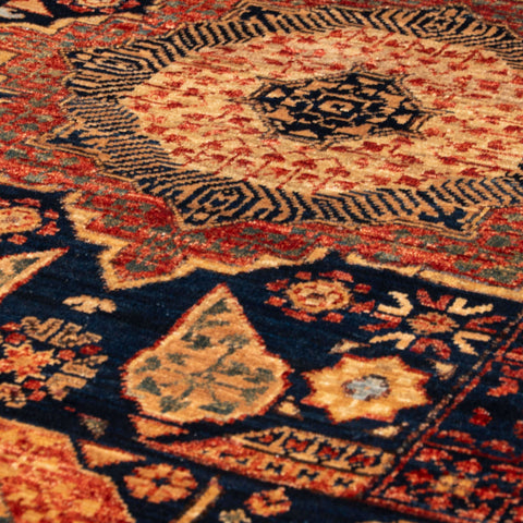 Handmade Afghan Choeb Rang short runner - 308349