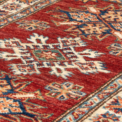 Handmade fine Afghan Kazak rug - 308489