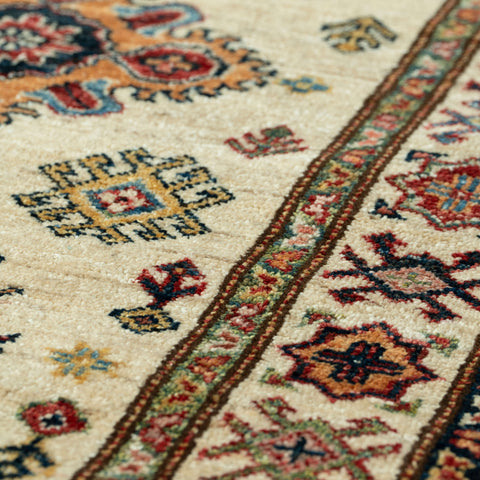 Handmade fine Afghan Kazak long runner - WS308504
