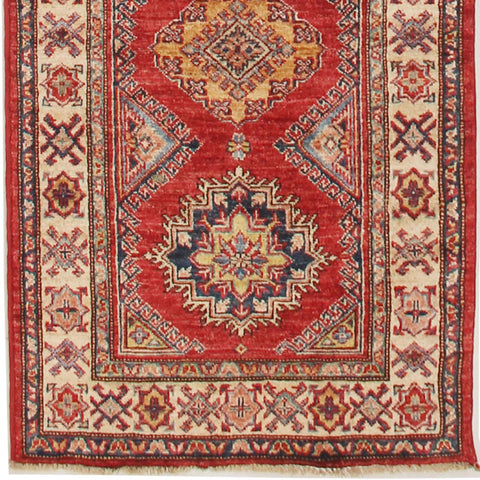 Handmade fine Afghan Kazak runner - ENR308506