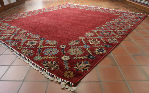 Handmade Afghan Kharjeen square - WS308522