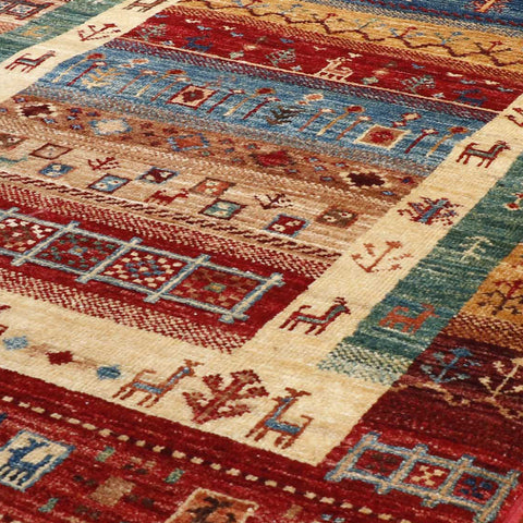 Handmade Afghan Loribaft runner - WS308632