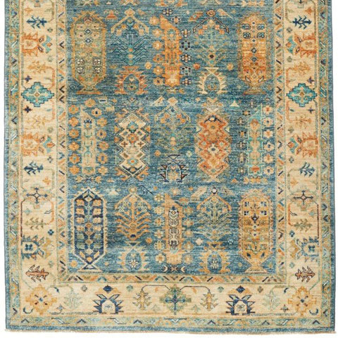 Handmade Afghan Tribal rug - ENR308746