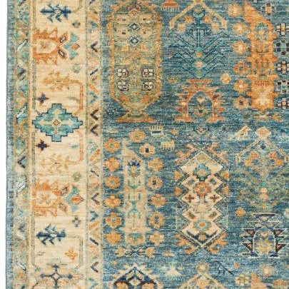 Handmade Afghan Tribal rug - ENR308746