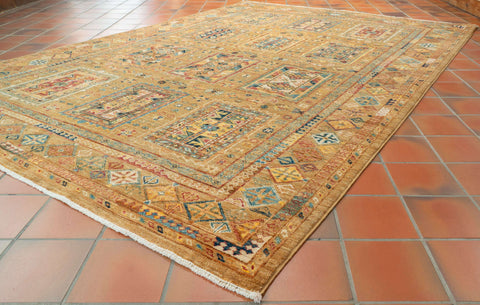 Handmade fine Afghan Tribal rug - 308747