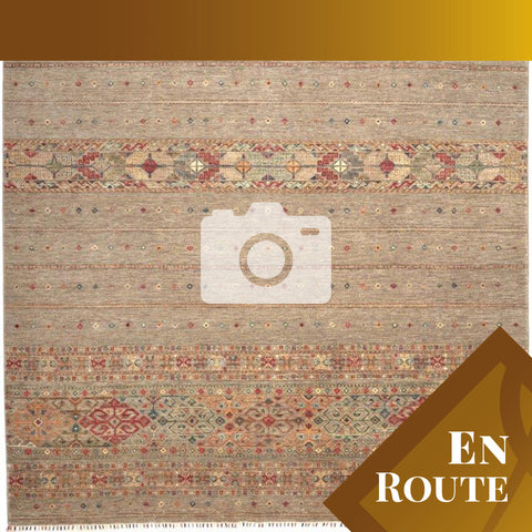 Handmade fine Samarkand rug - ENR308780