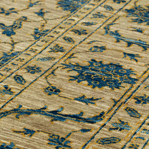 Handmade modern fine Afghan Ziegler carpet - 308782