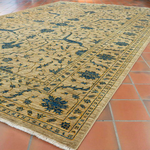 Handmade modern fine Afghan Ziegler carpet - 308782