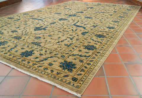 Handmade modern fine Afghan Ziegler carpet - 308782