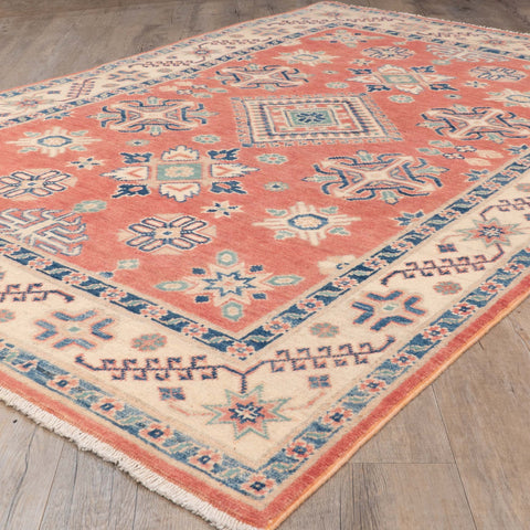 Handmade Luxury Commercial  Afghan Kazak rug - 308806