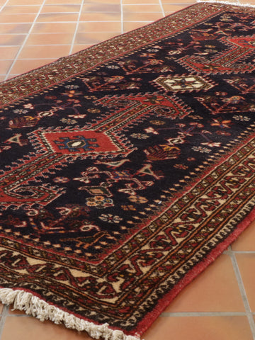 Handmade Nasrabad runner - 308927