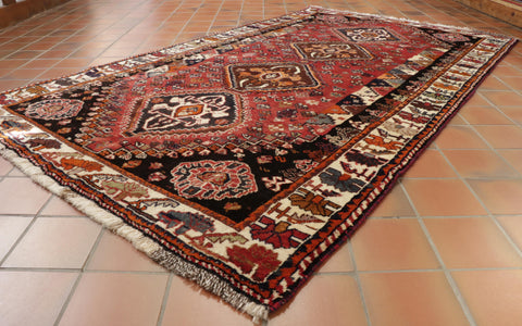 Handmade Oriental Qashqai rug - 308936