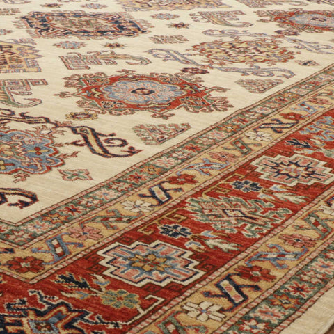 Handmade fine Afghan Kazak carpet - WS308991