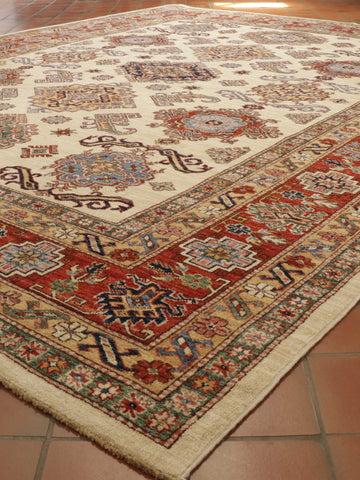 Handmade fine Afghan Kazak carpet - WS308991