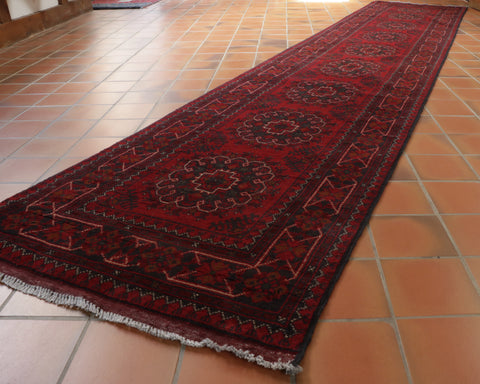 Handmade Afghan Khan Mohammadi long runner - 308995