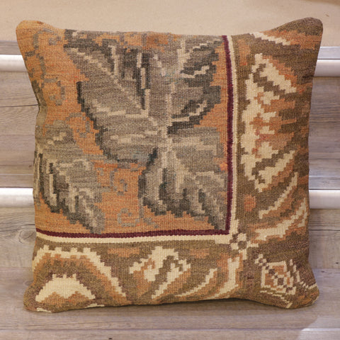 Large Handmade Moldovan kilim cushion - 309011q