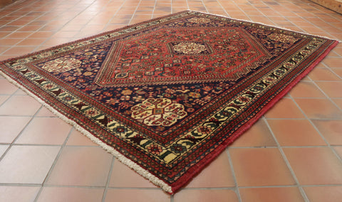 Handmade Oriental Abadeh rug - 309024