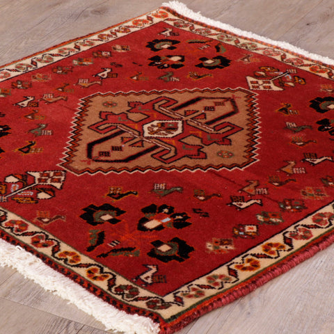 Handmade Oriental Qashqai square - 309211
