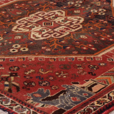 Handmade Oriental Qashqai square - 309212