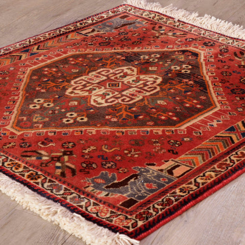 Handmade Oriental Qashqai square - 309212