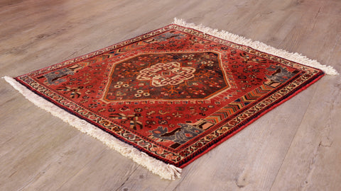 Handmade Oriental Qashqai square - 309212