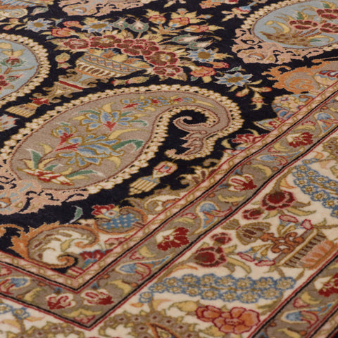 Handmade fine Oriental Qum rug - WS309277
