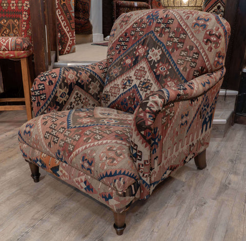 Handmade Turkish kilim Howard Chair - 309320-A