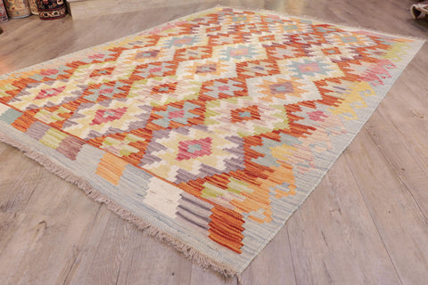 Handmade Afghan Kilim - WS309390