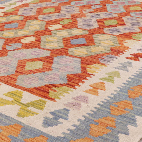 Handmade Afghan Kilim - WS309397