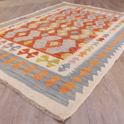 Handmade Afghan Kilim - WS309397