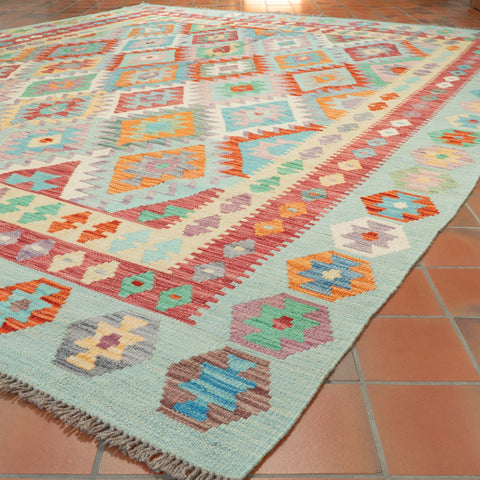 Handmade large Afghan Kilim - WS309664