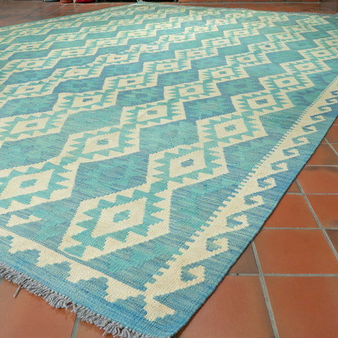 Handmade Afghan Kilim - WS309665
