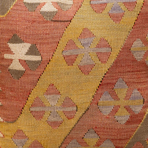 Small Handmade Turkish kilim cushion - 309674-AH