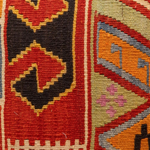 Small Handmade Turkish kilim cushion - 309674-AM