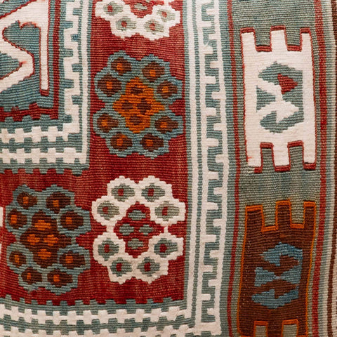 Small Handmade Turkish kilim cushion -309674-Z