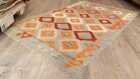 Handmade Afghan Kilim - 309695