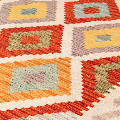 Handmade Afghan Kilim - 309696