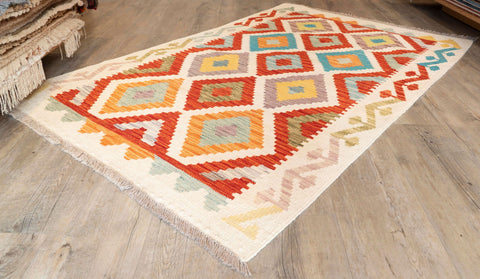 Handmade Afghan Kilim - 309696