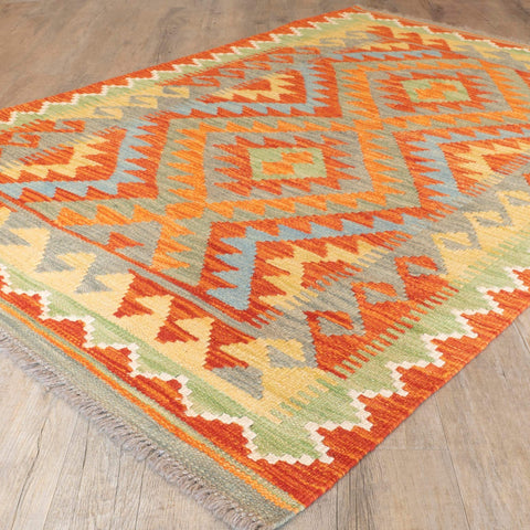 Handmade Afghan Kilim - 309697