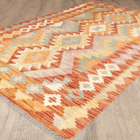 Handmade Afghan Kilim - 309700