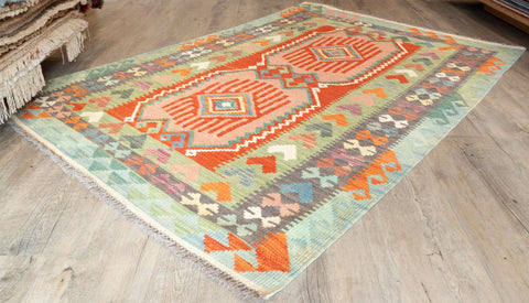 Handmade Afghan Kilim - 309702
